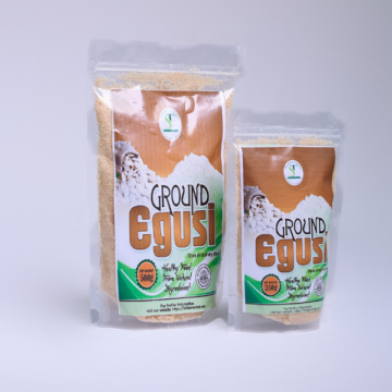 Premium ground egusi melon seeds – Nigerian soup thickener for egusi soup and stews.