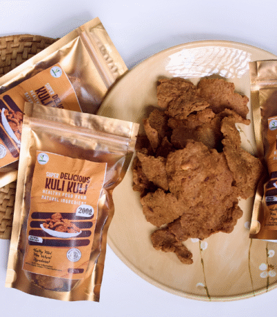 Crunchy Nigerian kulikuli snack – groundnut-based traditional West African snack.