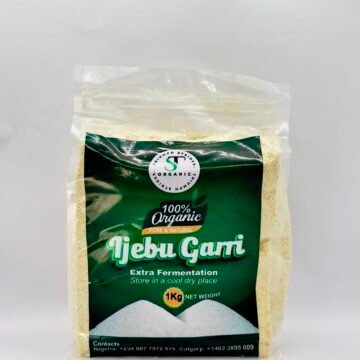 Authentic Ijebu Garri from Nigeria — finely textured sour garri made from cassava