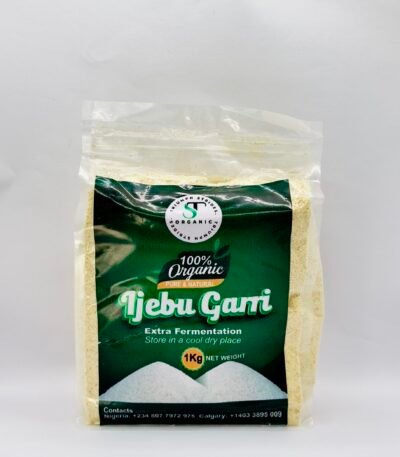 Authentic Ijebu Garri from Nigeria — finely textured sour garri made from cassava