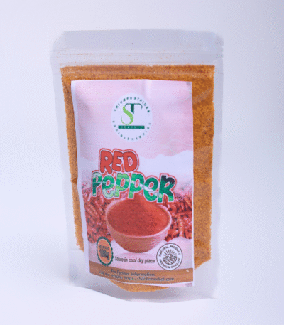 Ground red pepper powder – hot African chili spice for cooking stews and soups