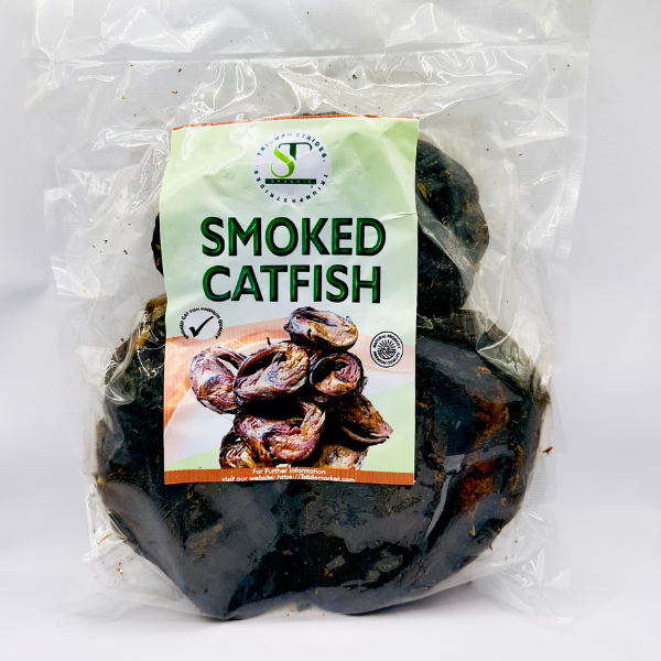 Smoked catfish fillet – authentic Nigerian dried fish for soups and stews.