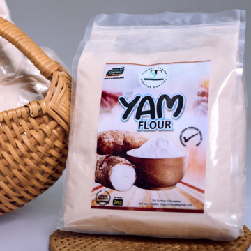 Yam flour (Elubo) – Nigerian amala swallow flour from premium dried yam.