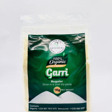 Ijebu white garri cassava flakes for Nigerian eba and soaking
